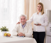 Staff and patient